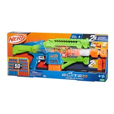 NERF 樂活打擊 菁英 2.0 玩具槍 雙擊終結者 Set, 50發 NERF 菁英 2.0 彈鏢, 1組