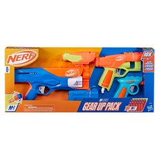 Hasbro 孩之寶 NERF 樂活打擊 N系列 玩具槍, 10種不同風格的射擊器, 配有18枚 NERF N1 射擊器, 全面備戰多用途發射器, 1組