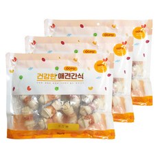 웁스 강아지 건강한 간식, 치킨본, 300g, 3개 - 강아지치킨