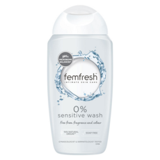 femfresh 芳芯 私密潔膚露 純淨植萃, 蓮花竹葉萃取 0香精 0色素, 250ml, 1瓶