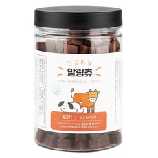 강아지특공대 강아지 건강하개 말랑츄 간식, 1개, 300g, 소고기맛 - 강아지져키