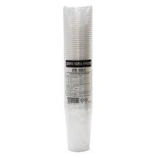 SHINE 투명 아이스 테이크아웃 컵, 50개, 460ml, 1개입