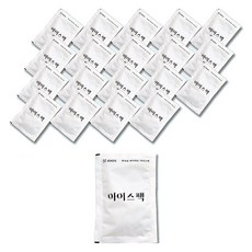 Inp 100% 水白色冰袋 10 x 15cm, 20個, 1入