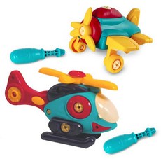 Joy Kids DIY 車輛製作創意工具玩飛行 2 件套, 隨機出貨