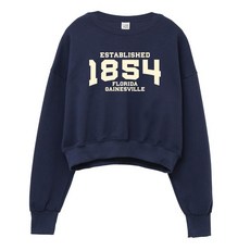 에어플레인 1854 크롭 맨투맨