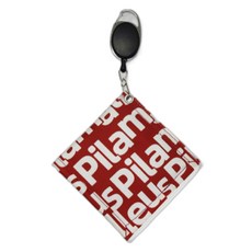 다정다감 Pilamalleus 골프 릴 클리너 타올, 레드, 1개