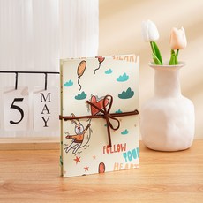 언헤브 아코디언 DIY 사진 앨범 8인치 블랙내지, 01 팔로우, 18매