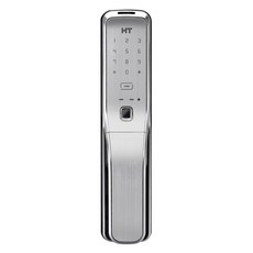 현대HT 지문인식 푸시풀 도어락 HDL-7390