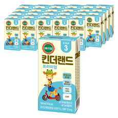 베지밀 유아용 뉴 킨더랜드 프리미엄3 미드 두유 190ml