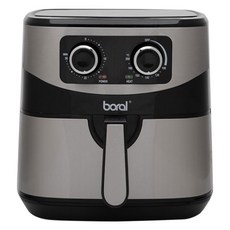 보랄 에어프라이어 7.5L, 실버, HNZ-AF580QK