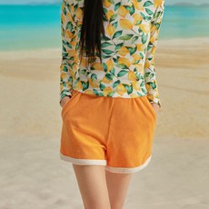 renoma Renoma 泳衣女款毛圈短褲 RN-WS2E501-YE