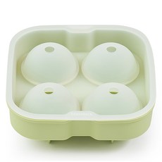 글라스락 셰프토프 프리징볼 트레이 4구, 혼합색상, 1개