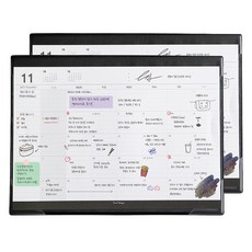 Iciel design ICL 2025 月度計畫滑鼠墊套裝, 2組, 黑色