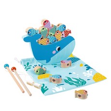 TOOKY TOY 拓客 多功能磁力釣魚遊戲套裝, 混色