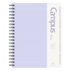 포포팬시 8000 캠퍼스 PP인덱스 노트, 퍼플, 1개