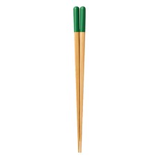 야마치쿠 강코 대나무 젓가락 23cm, 그린, 단품, 1개