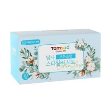 Tamsaa 蒸氣電子衣櫥芳香紙 棉花香, 20 入 1 盒, 20包, 1盒