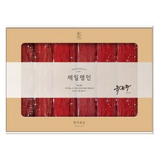 제일명인 한우육포 + 쇼핑백 세트, 420g, 1개