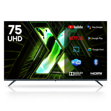 이노스 4K UHD LED 구글 3.0 스마트 TV 방문설치, X75, 스탠드형, 190.5cm
