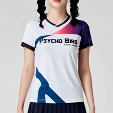 女運動功能性短袖圓形T恤 PSY-6011