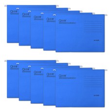馬達庫米懸掛辦公文件A4, 10個, 07藍色