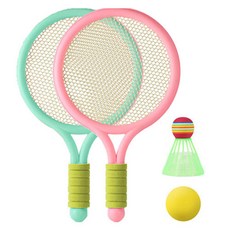 All Sports羽球多合一組, 粉紅色，綠色(球拍）, 1組