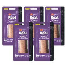 더리얼 고양이 필렛 간식, 참치, 30g, 5개