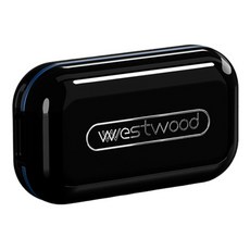 westwood 네스팅홈 알약 커팅기 2 in 1 약통 케이스 아크틱 블랙, 1개