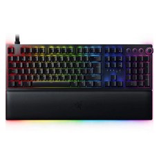 레이저 Huntsman V2 Analog 유선 게이밍 키보드, 블랙, RZ03-0361, 제조사축