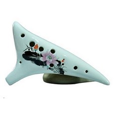 大外牛樂器陶笛, 1個, 單品, 皇家蓮花