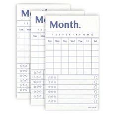 PAPERIAN 列出透過記事本生活的清單, 80入, 月, 3個