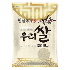 한음미가 2024년산 햅쌀 우리쌀 백미 상등급, 5kg, 1개