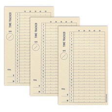 PAPERIAN 製作記事本, 時間跟踪器, 3個