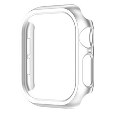 스페이스쉴드 스마트워치 호환 PC 범퍼 케이스 46mm, 실버, 1개