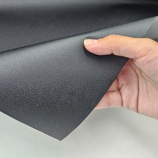 두꺼운 무점착 유리창 암막 인테리어 시트지, 검은색