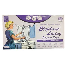 KOKIRI LIVING 香水 乾衣機 衣物柔軟精 薰衣草, 1個, 40入