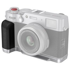 스몰리그 후지 X100VI / X100V L플레이트 그립형 실버