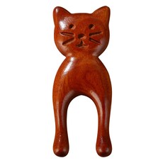 Teruwa U型貓設計刮痧按摩梳, 單色, 1個