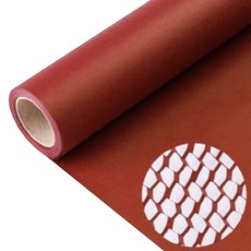 쿠션 포장지 53cm x 10m 80g, 적색, 1개
