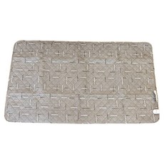 휴라이즈 전자파차단 EMF 세미마이크로 탄소매트 DHP-2200, 그레이, 싱글(100 x 180 cm)