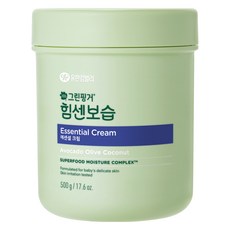 그린핑거 힘센보습 에센셜 유아 크림, 500g, 1개