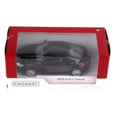 킨스마트 2008 아우디 TT 쿠페 자동차 KT5335, 블랙, 1개