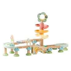 TOOKY TOY 拓客 木珠軌道塔 744 43p, 1個, 混色