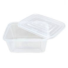 더팩컴퍼니 다용도 밀폐용기 500ml, 50개, 1개입