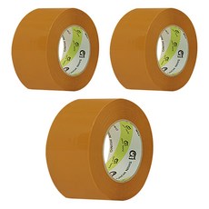 신흥테이프 경포장 박스 테이프 황색 57mic x 80m, 3개 3개