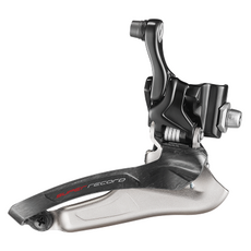 SUPER RECORD Campagnolo 機械式 12 速前變速器, 黑色, 1個