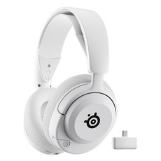 스틸시리즈 무선 게이밍 헤드셋, Arctis Nova 5P Wireless White/61674, 화이트