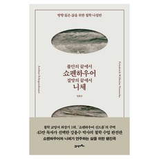 불안의 끝에서 쇼펜하우어 절망의 끝에서 니체:방향 잃은 삶을 위한 철학 나침반, 21세기북스, 강용수