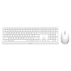 필립스 멀티 페어링 무선 키보드 마우스 세트, 화이트, SPT6407, 일반형