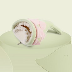 캣츠드림 햄스터 샤크 포근 따듯한 하우스 13 x 19 cm 00017, 그린, 1개